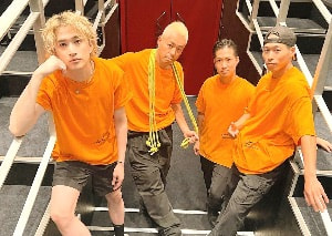 パドマ商店 舞台限定『 PPP -TEE 』ORANGE　PADMA Putz Performance. Tシャツ